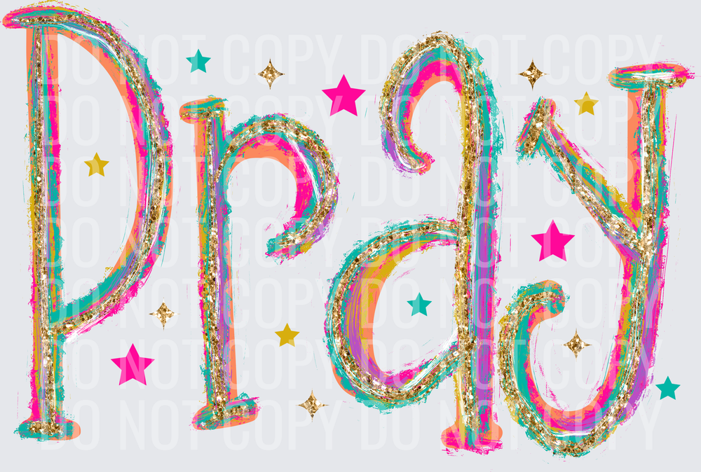 PRAY BRUSH GLITTER