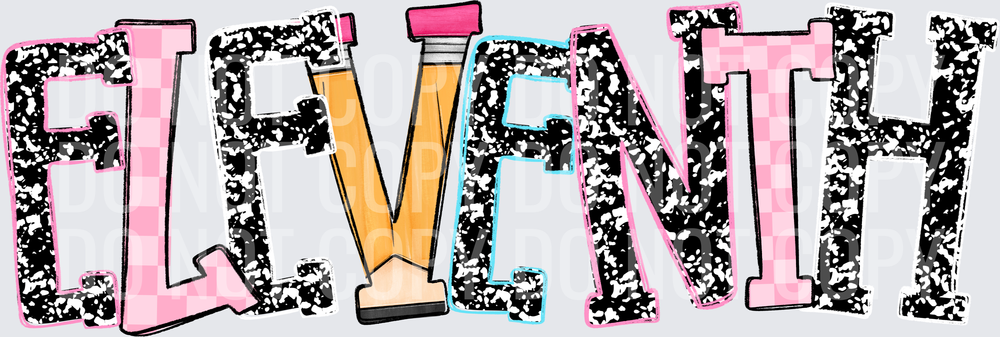 BACK TO SCHOOL PENNANT ELEVENTH