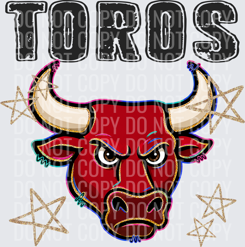 KayndiDesigns 08.26 Grunge Varsity Toros