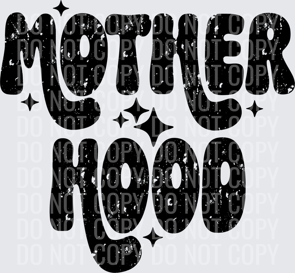 Motherhood_Single_Color_Black