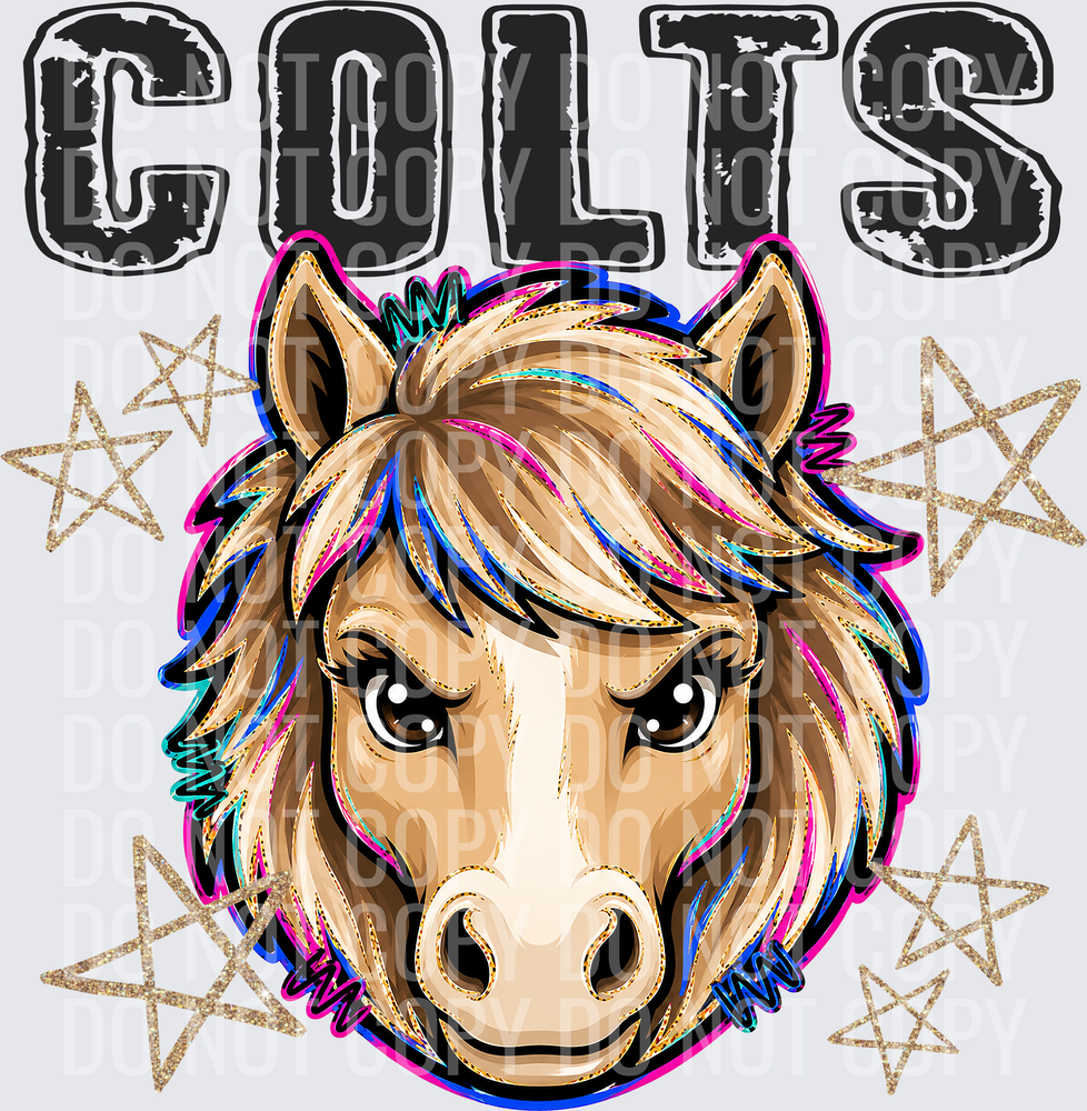 KayndiDesigns 08.26 Grunge Varsity Colts