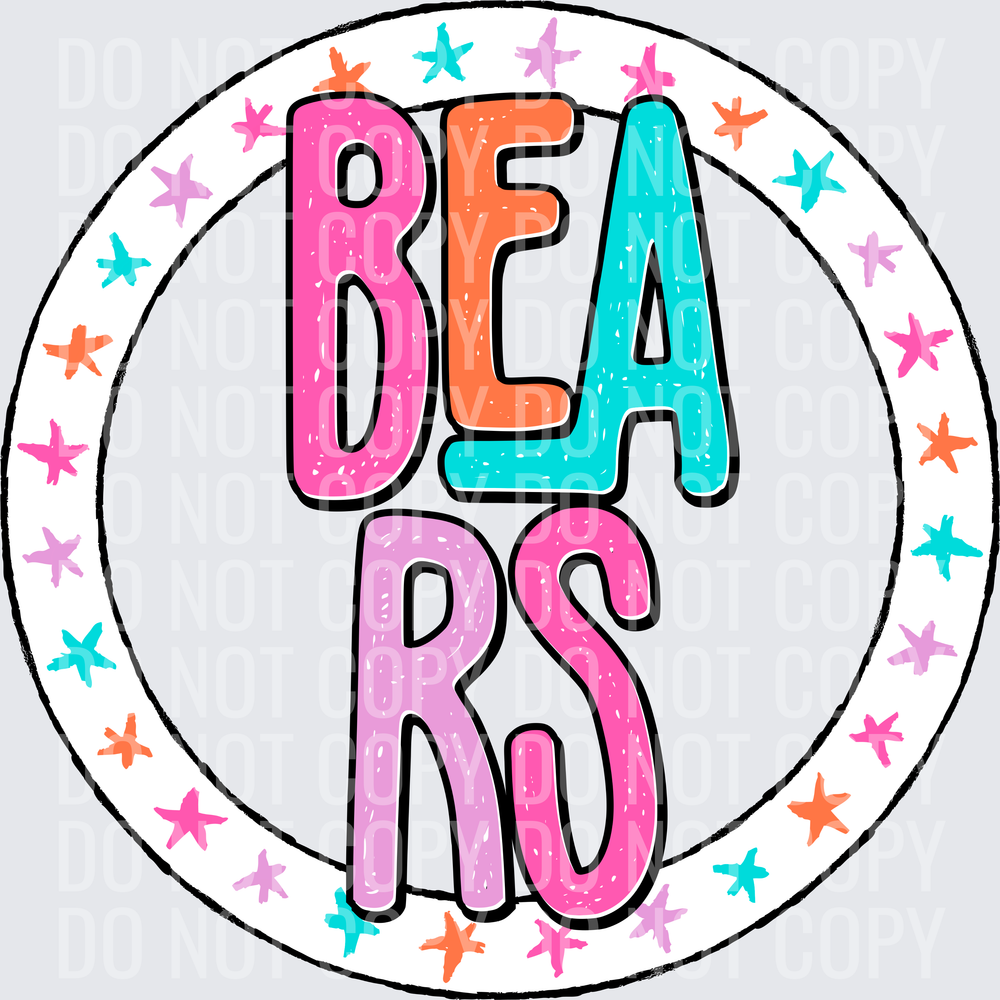 BearsStarCircleColorful