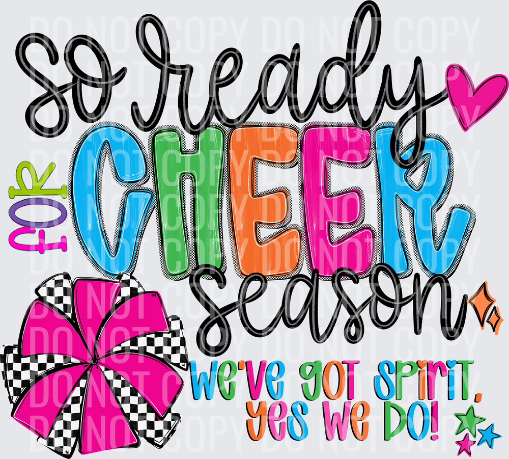 so ready for cheer