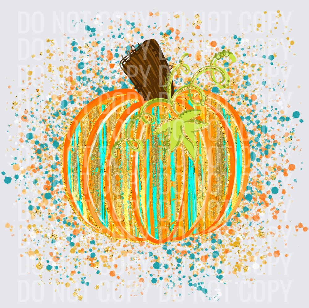pumpkin splatter