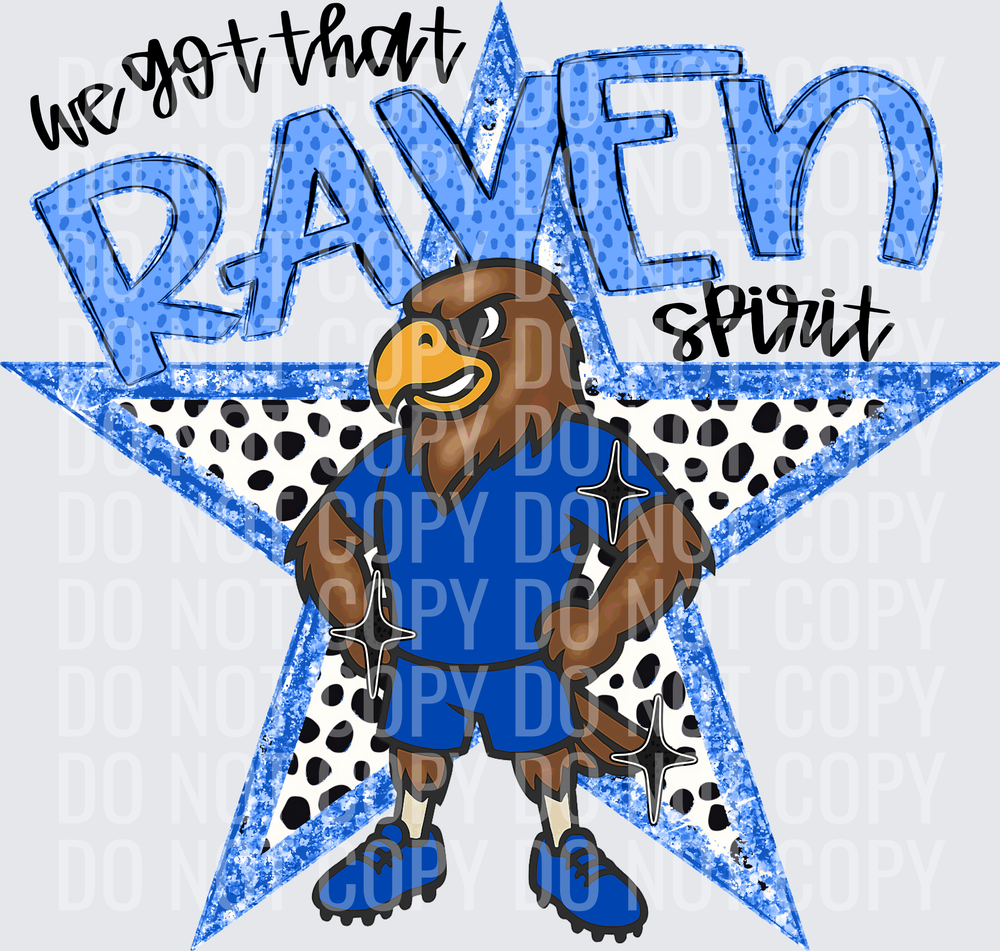 KayndiDesigns 09.26 We Got That Spirit Raven Blue
