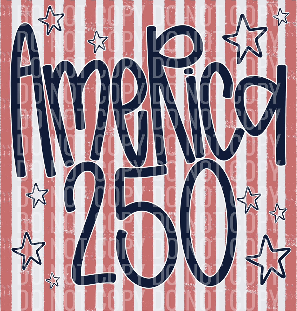 America 250 Pink Navy