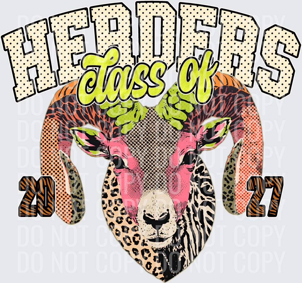 KayndiDesigns 10.26 Class of 2027 Bright Herders
