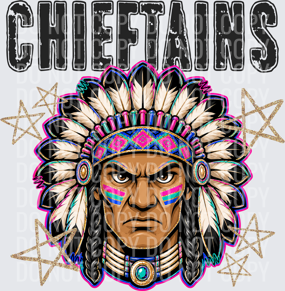 KayndiDesigns 08.26 Grunge Varsity Chieftains