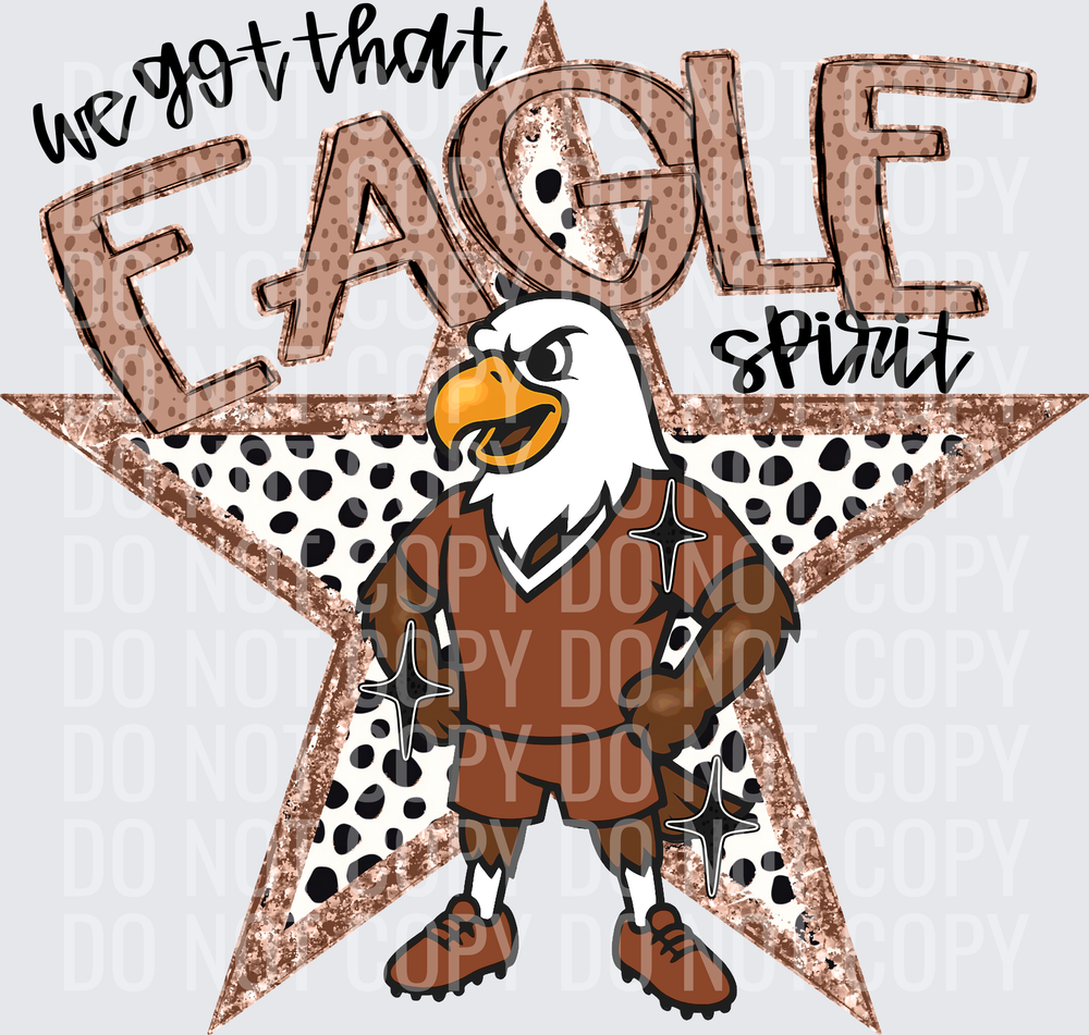 KayndiDesigns 09.26 We Got That Spirit Eagle Brown