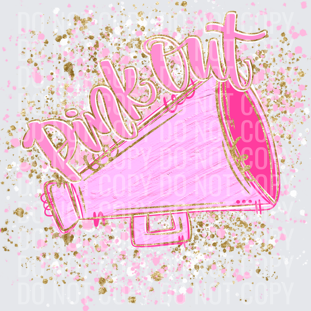 pink out cheer