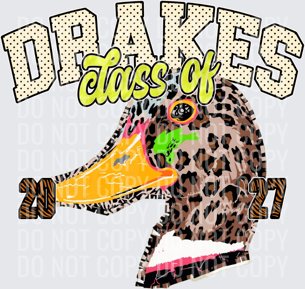 KayndiDesigns 10.26 Class of 2027 Bright Drakes 9