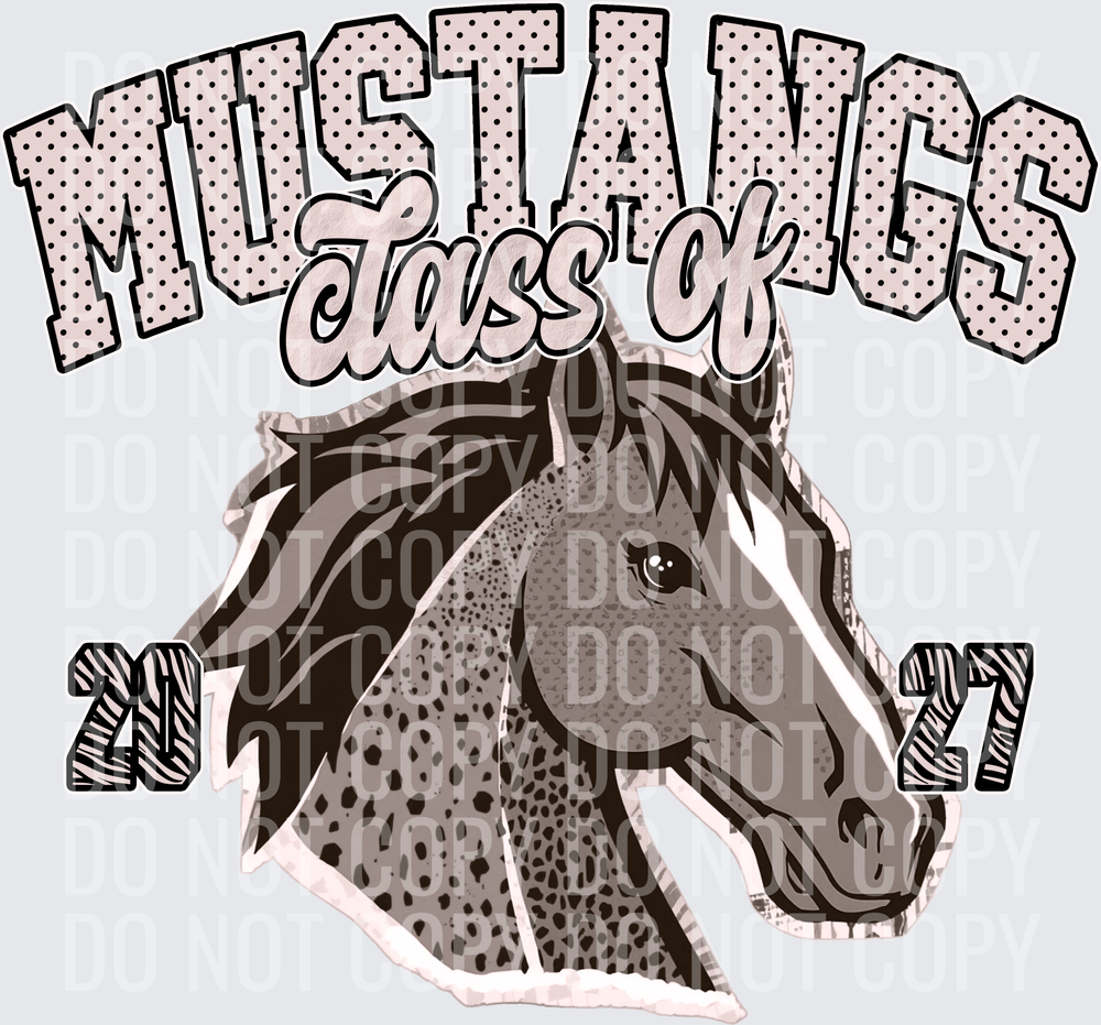 KayndiDesigns 10.26 Class of 2027 Neutral Mustangs 2
