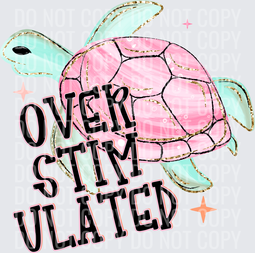 Overstimulated turtle 2