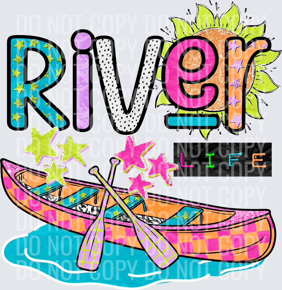 River life canoe