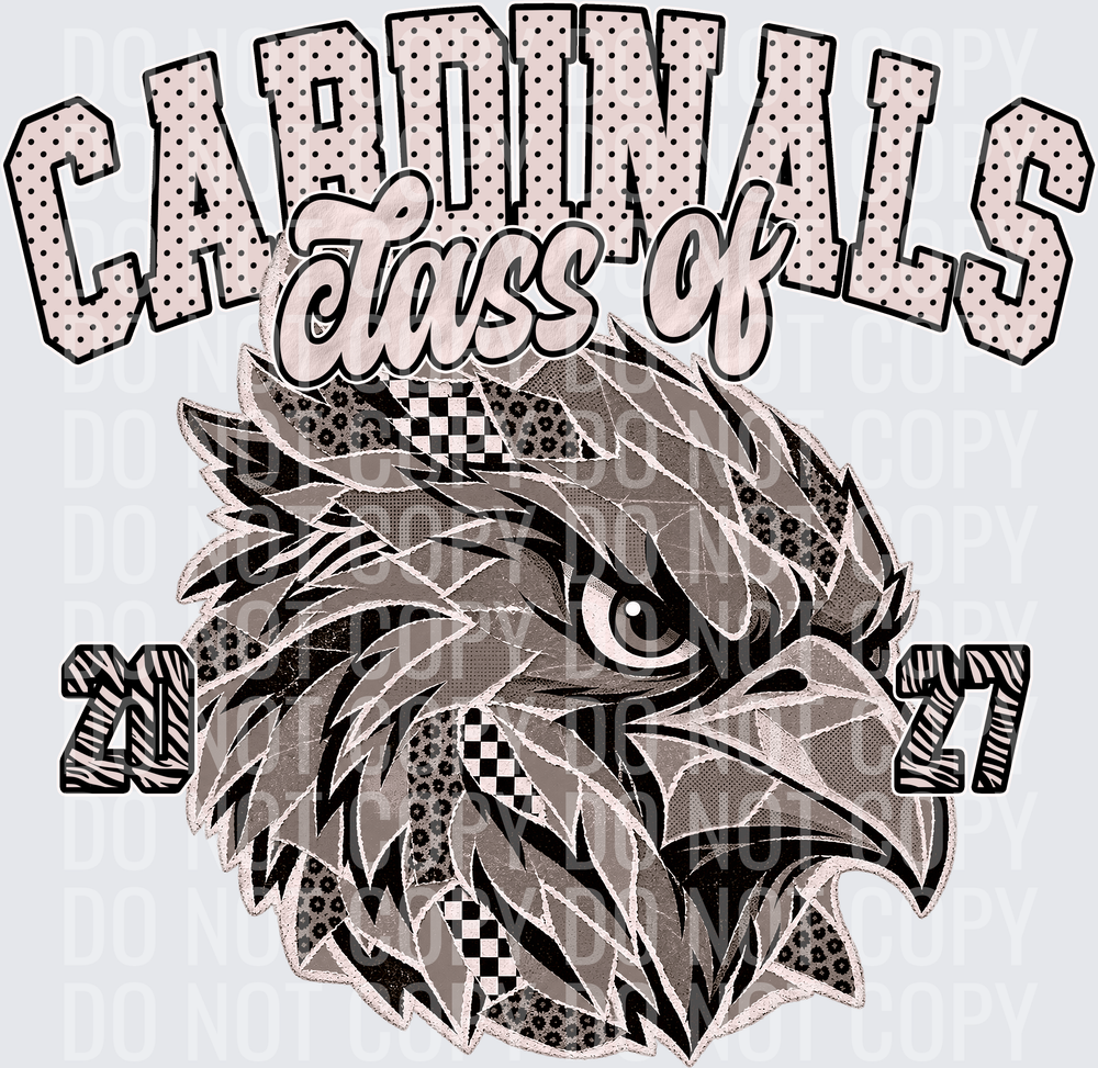 KayndiDesigns 10.26 Class of 2027 Neutral Cardinals 2