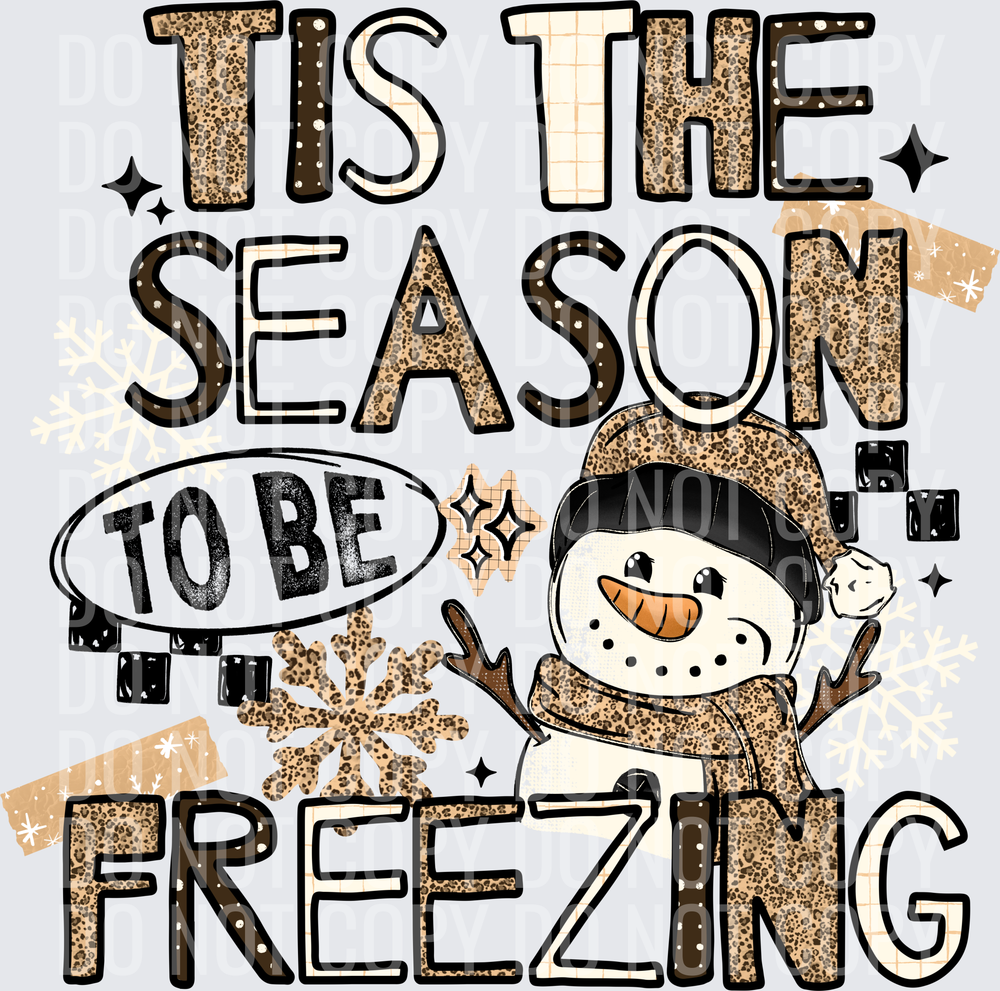 Tis the season to be freezing