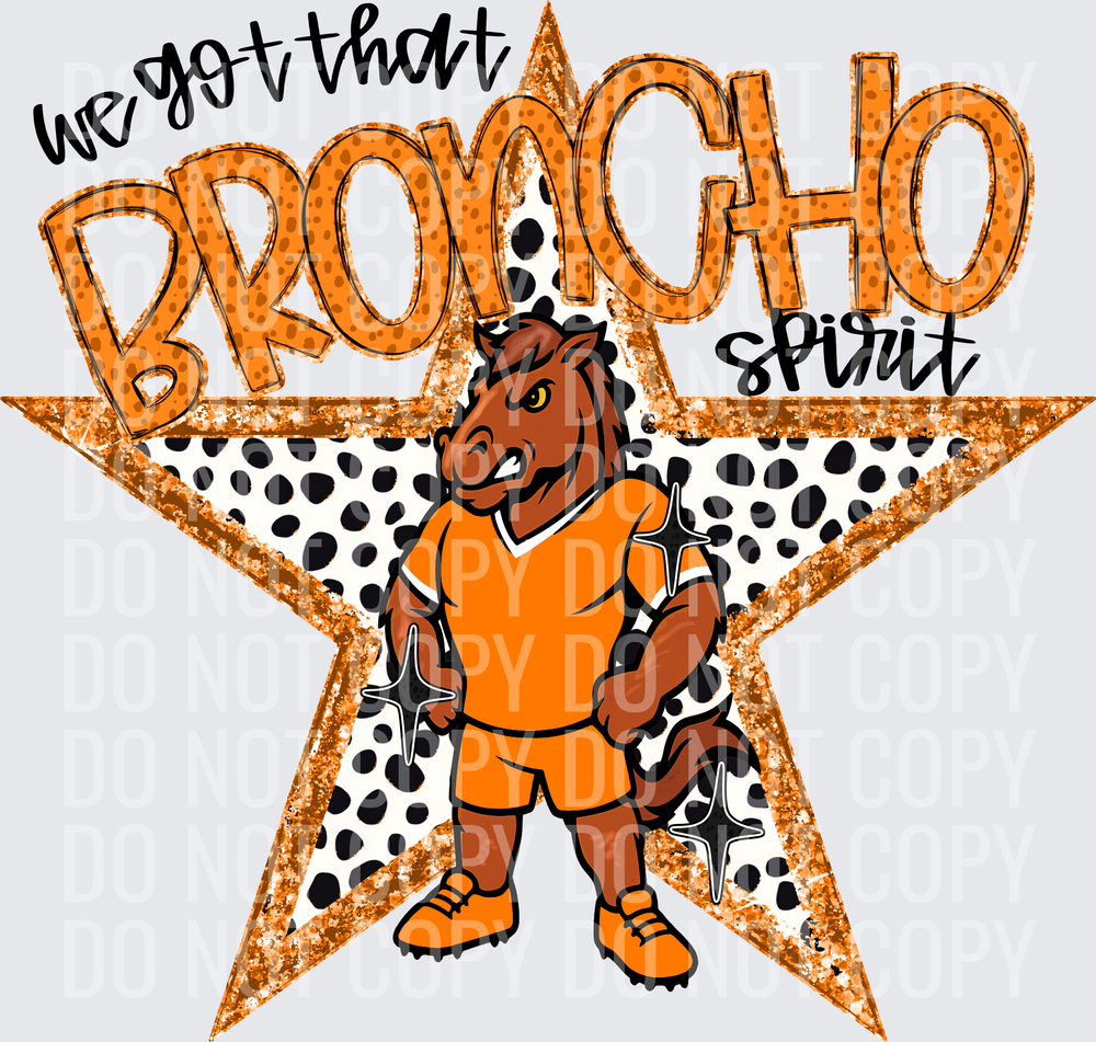 KayndiDesigns 09.26 We Got That Spirit Broncho Orange