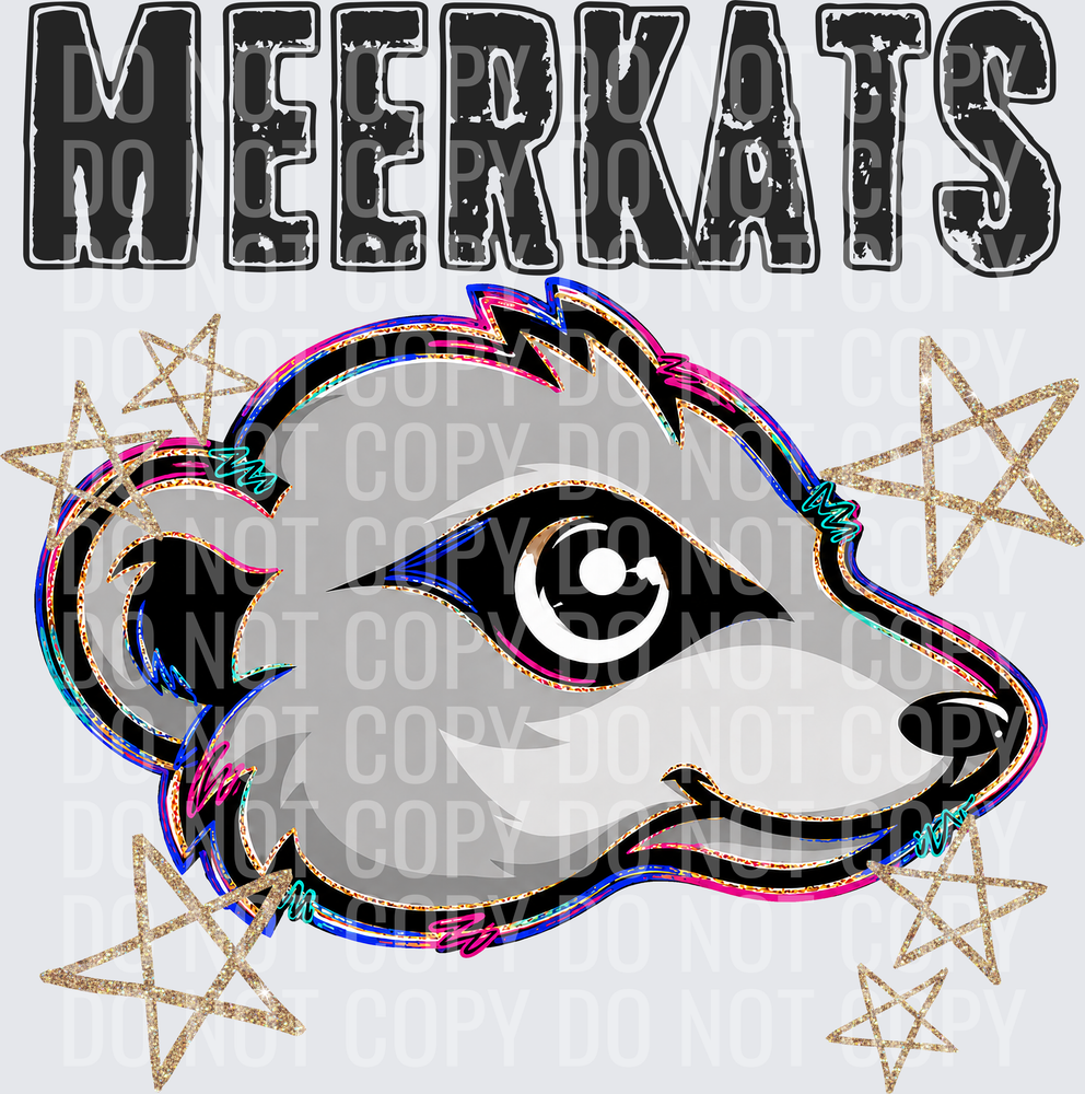 KayndiDesigns 08.26 Grunge Varsity Meerkats