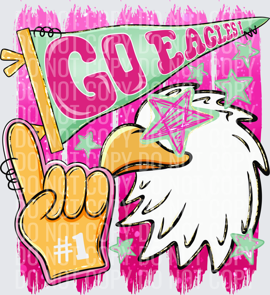 Go eagles white