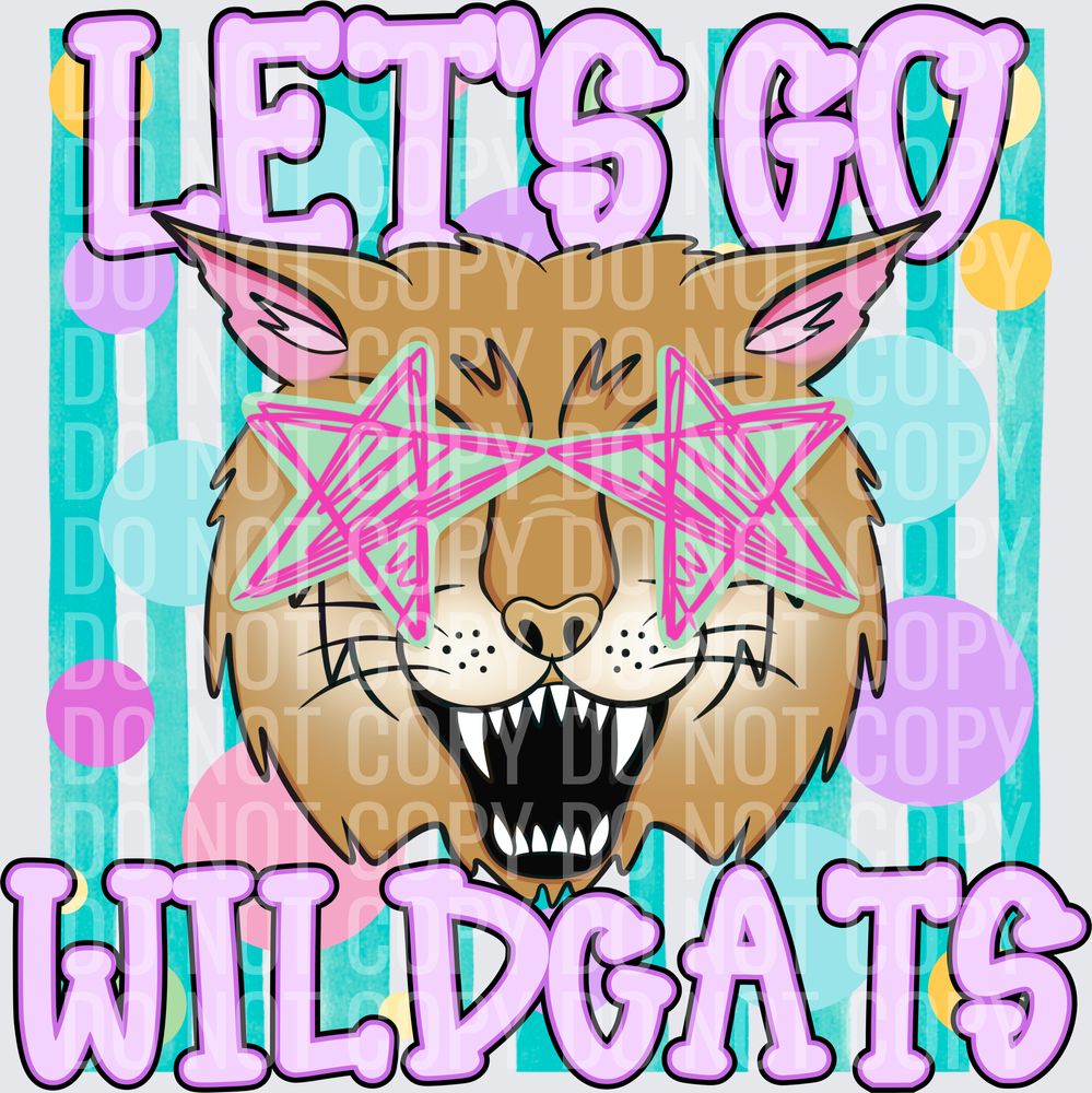 LET'S GO WILD CATS