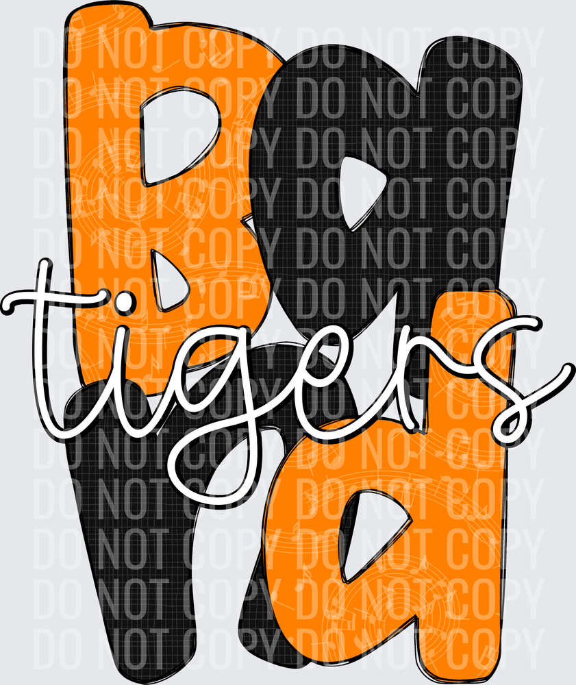 TigersOrangeBlack-Band