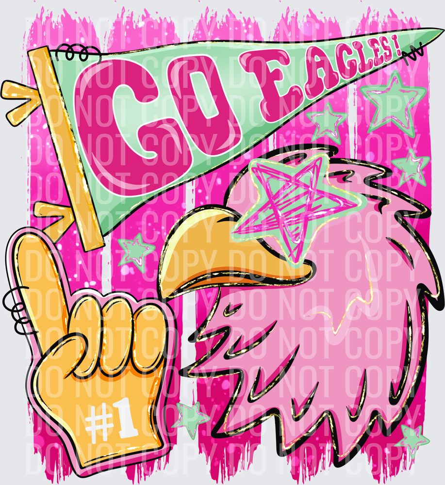 Go eagles preppy