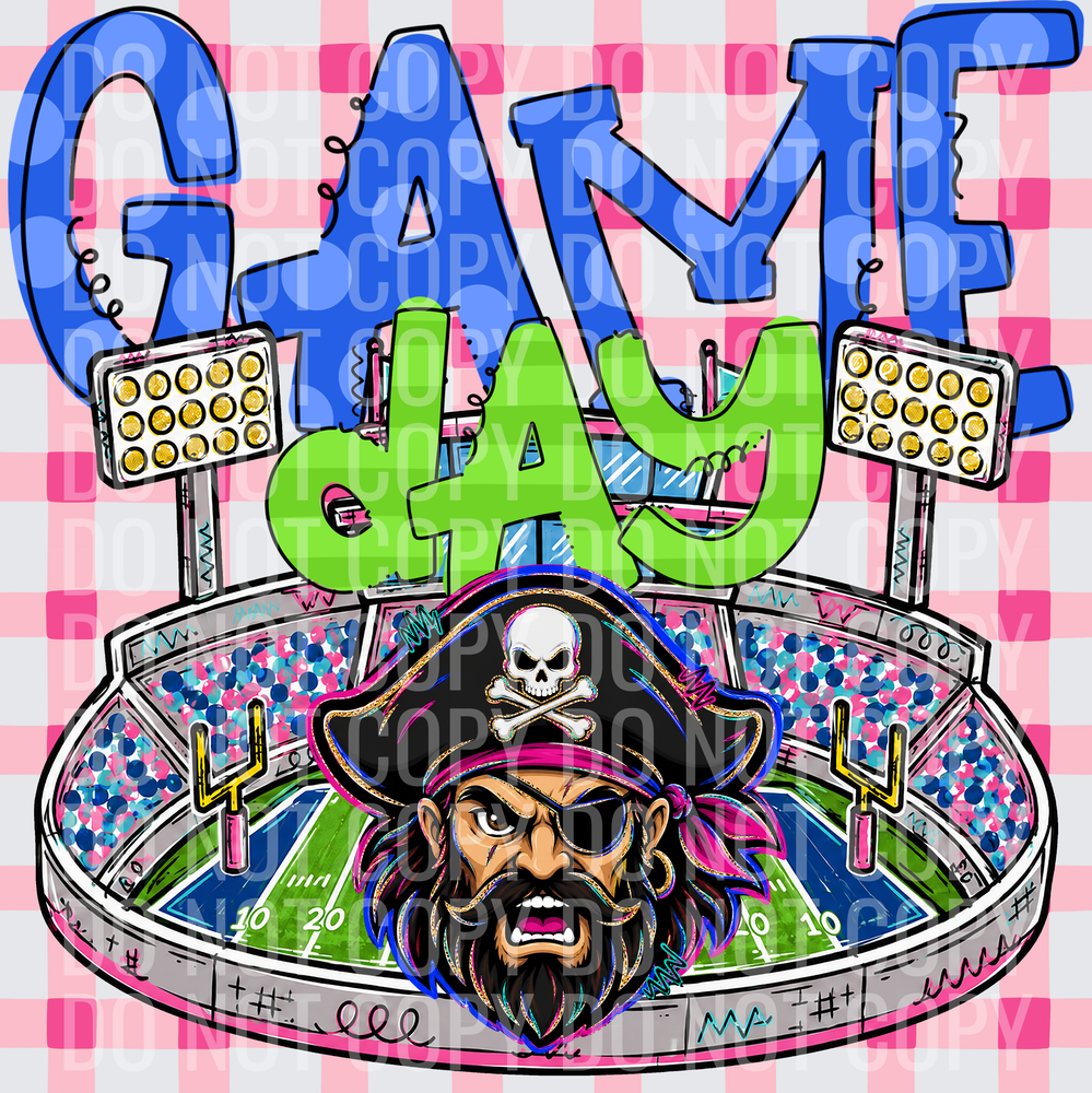 KayndiDesigns 08.26 Game Day Stadium Pirates