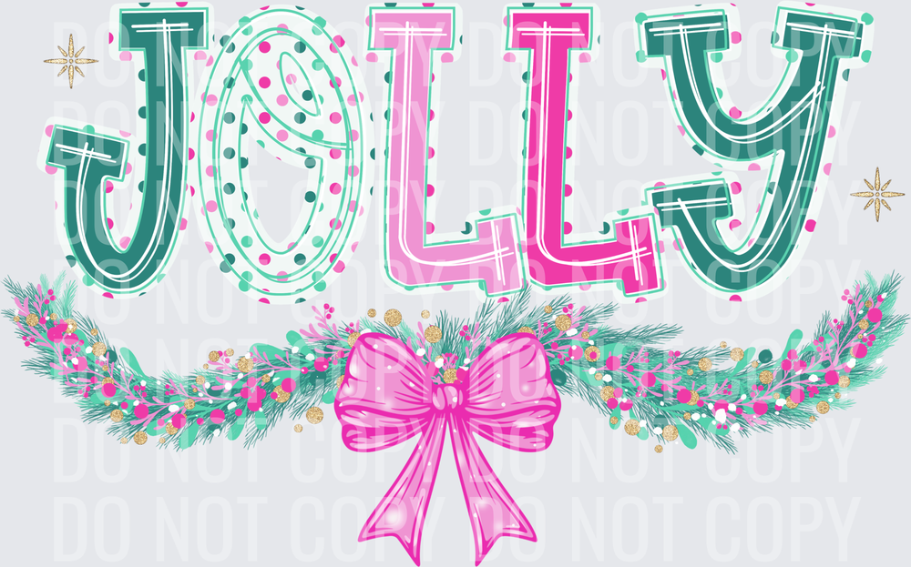 Jolly Garland with bow