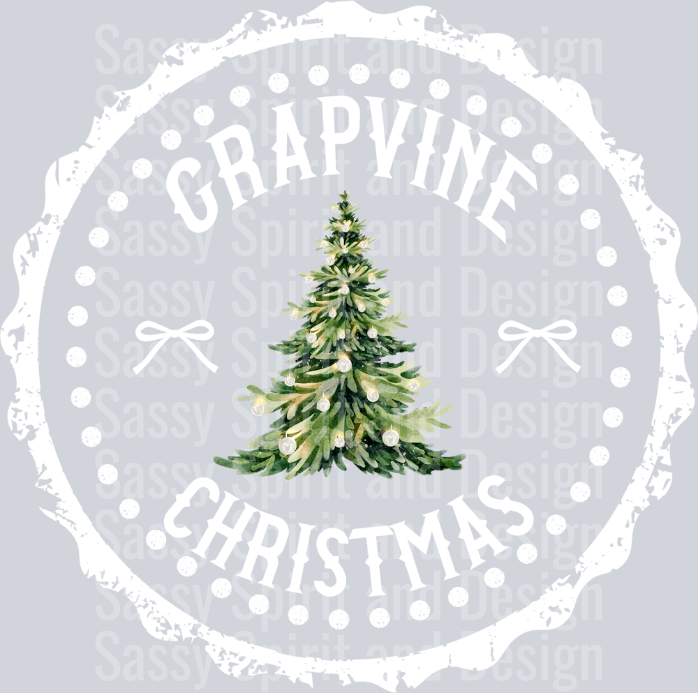 GRAPEVINE CHRISTMAS STAMP