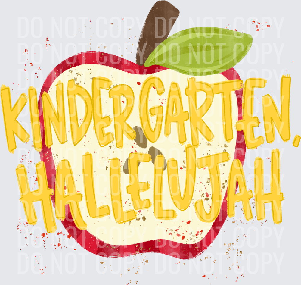 KINDERGARTEN HALLELUJAH