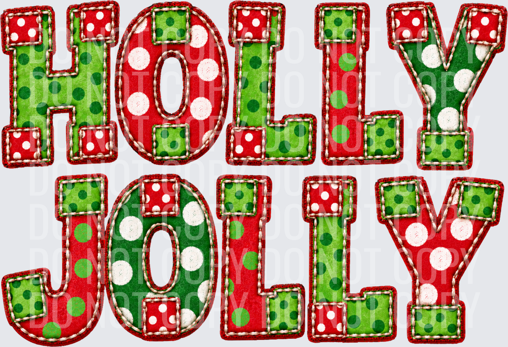 HOLLY JOLLY DOTS