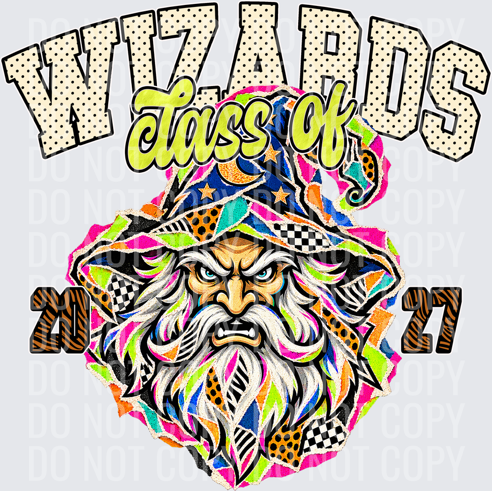 KayndiDesigns 10.26 Class of 2027 Bright Wizards
