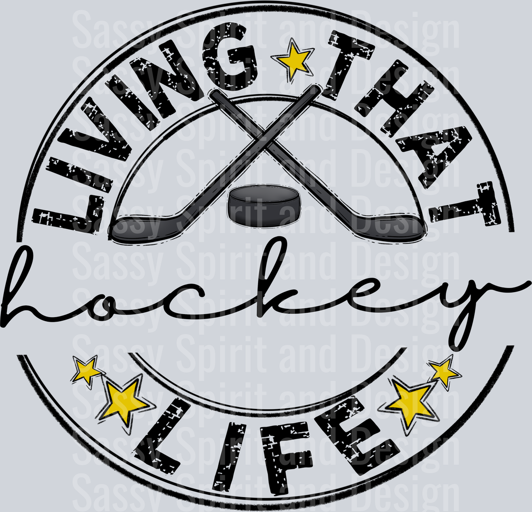 Living That HOCKEY BLANK Life