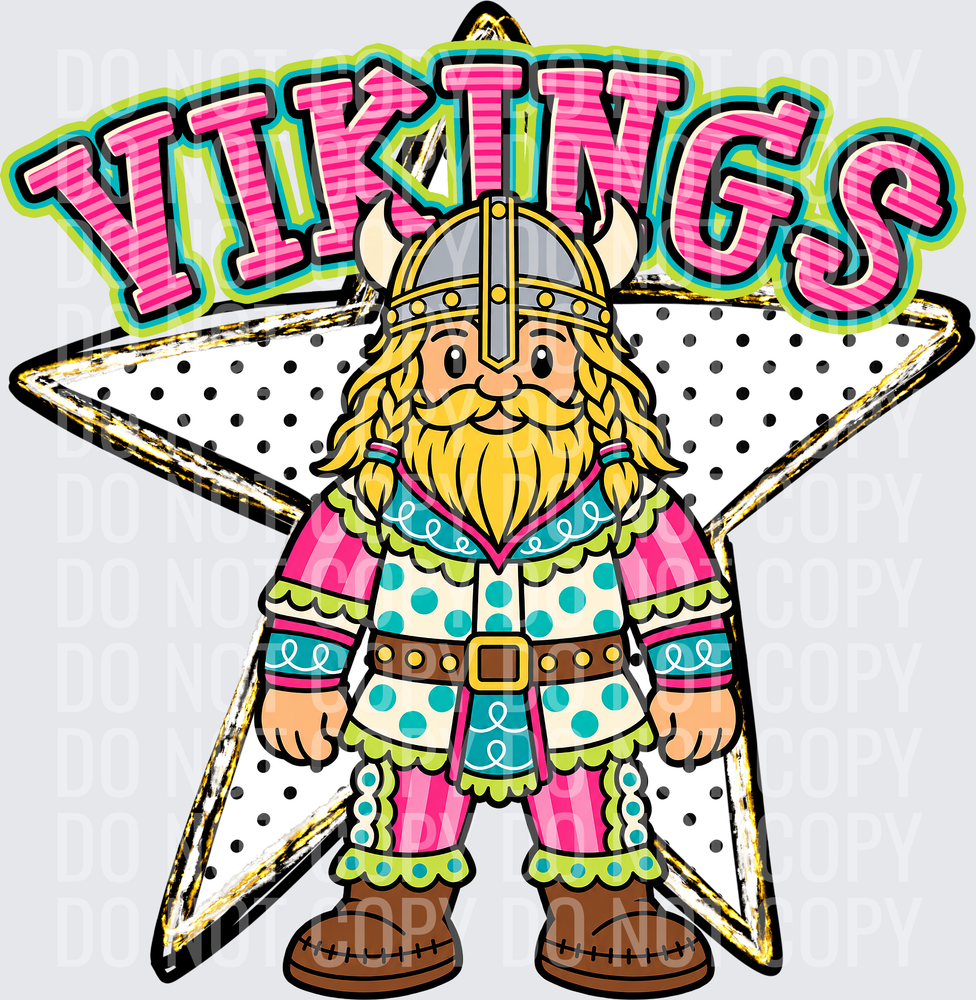 KayndiDesigns 10.26 Pattern Parade Star Vikings