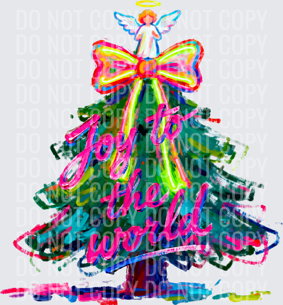 joy to the world faux painting hwds