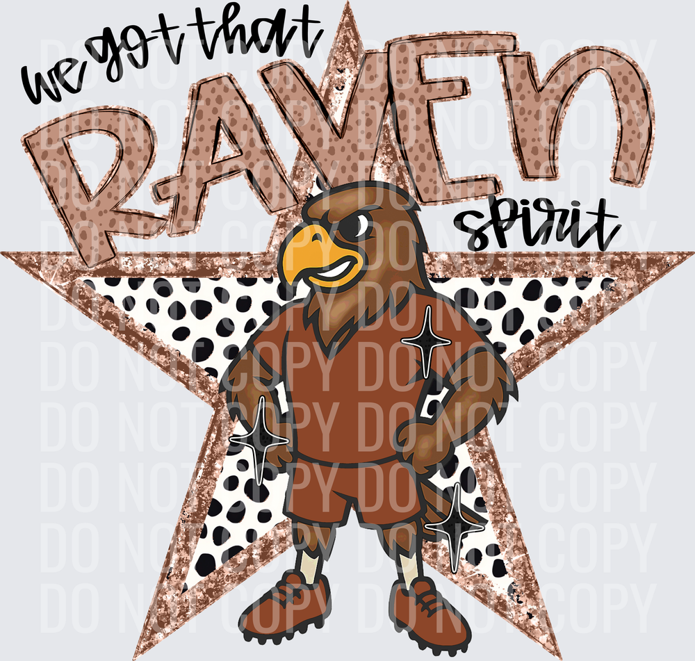 KayndiDesigns 09.26 We Got That Spirit Raven Brown