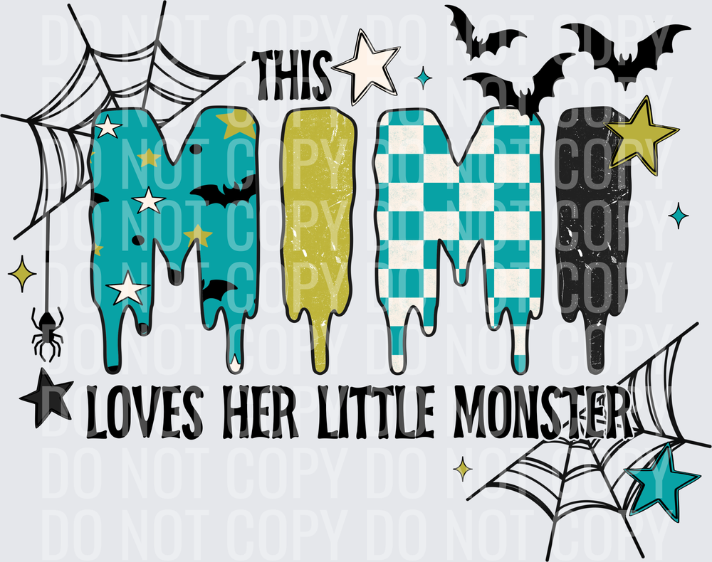 This Mimi loves her little monster