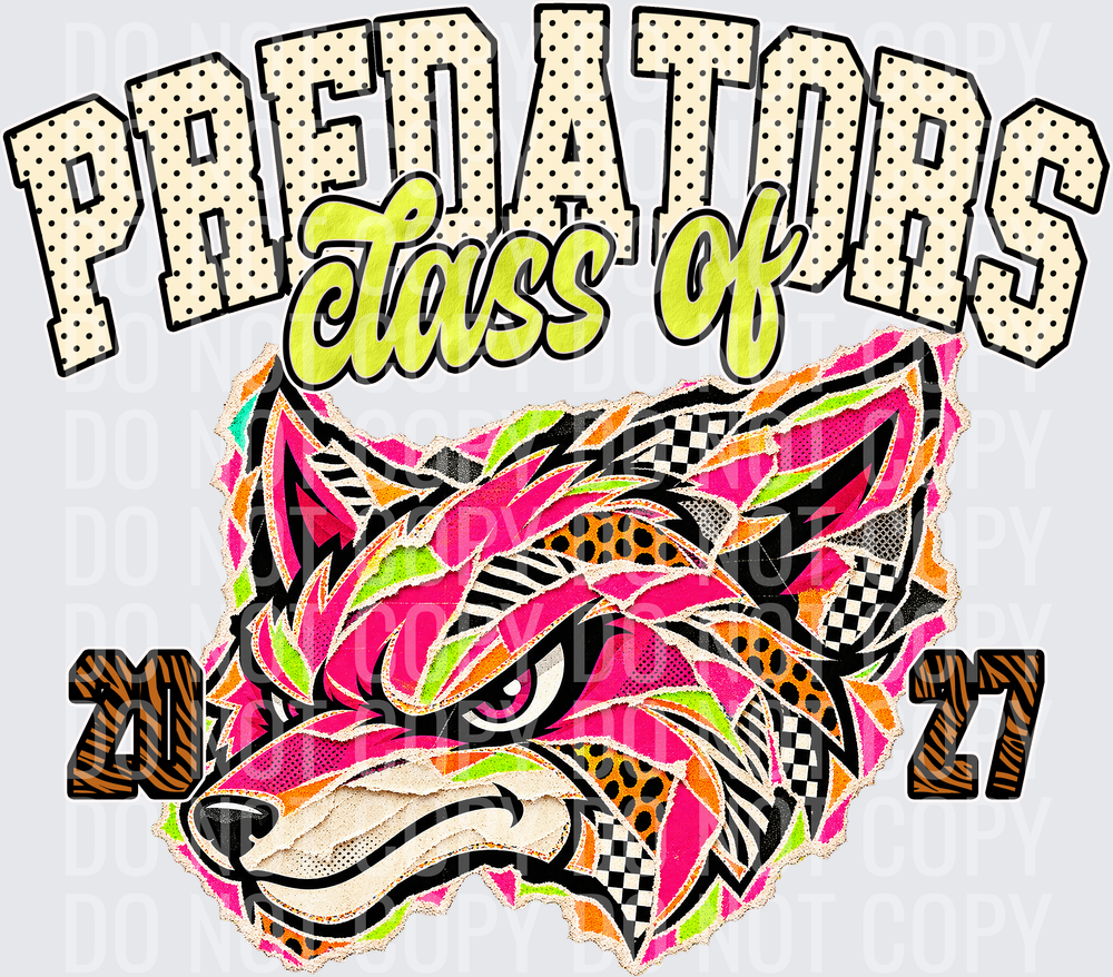 KayndiDesigns 10.26 Class of 2027 Bright Predators