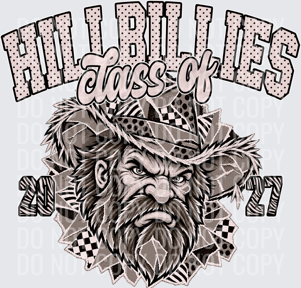 KayndiDesigns 10.26 Class of 2027 Neutral Hillbillies