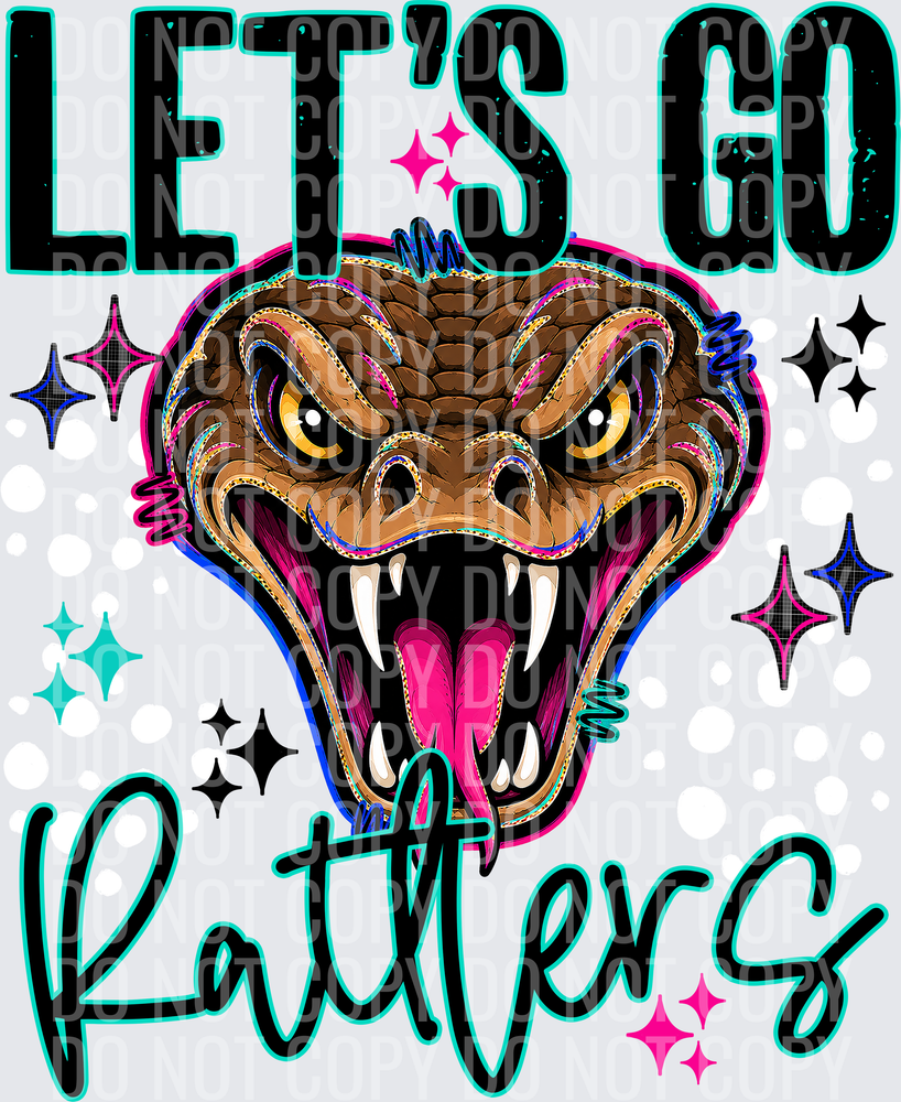 LETS GO MASCOTS RATTLERS
