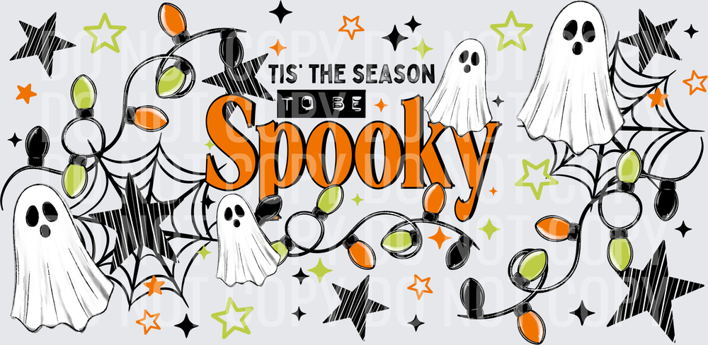 Tis The Season Spooky 16oz wrap
