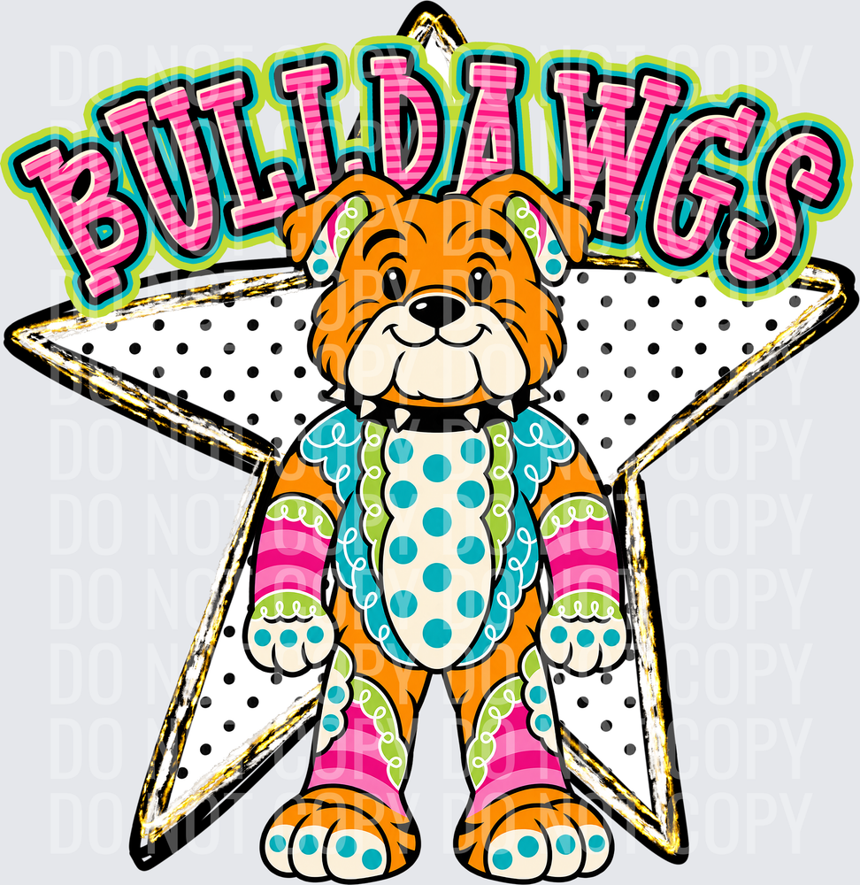KayndiDesigns 10.26 Pattern Parade Star Bulldawgs 4