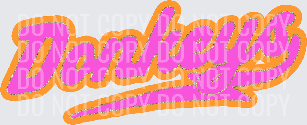 KayndiDesigns 08.26 Prism Script Donkeys