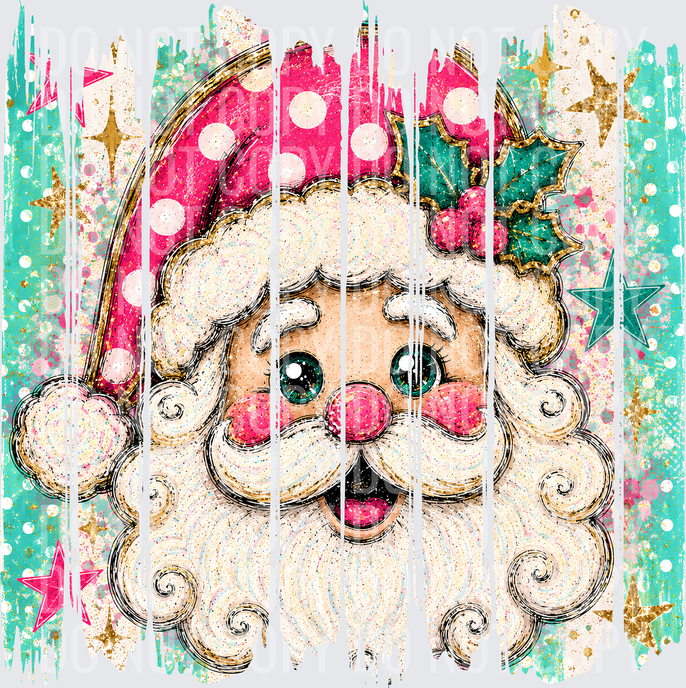 SANTA BRUSH COLORFUL