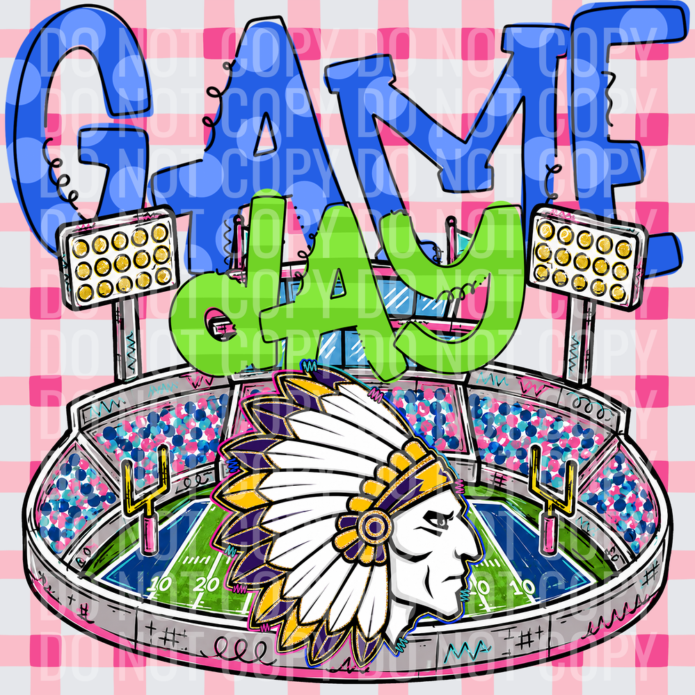 KayndiDesigns 08.26 Game Day Stadium Warriors 2