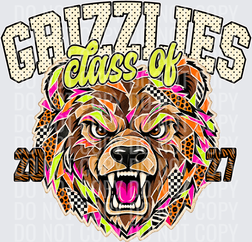KayndiDesigns 10.26 Class of 2027 Bright Grizzlies 2
