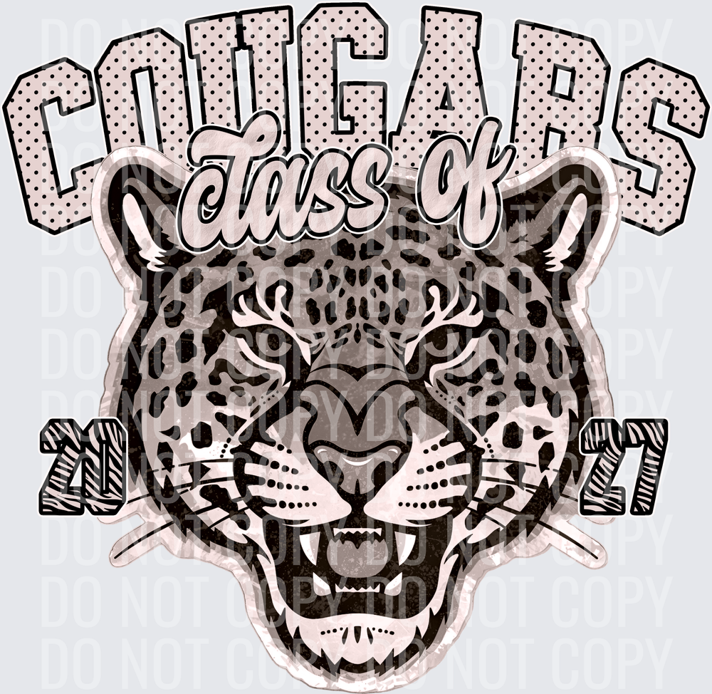 KayndiDesigns 10.26 Class of 2027 Neutral Cougars