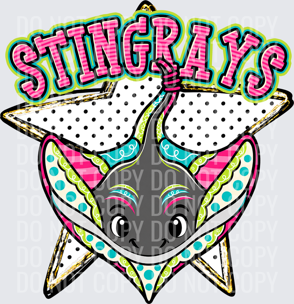 KayndiDesigns 10.26 Pattern Parade Star Stingrays