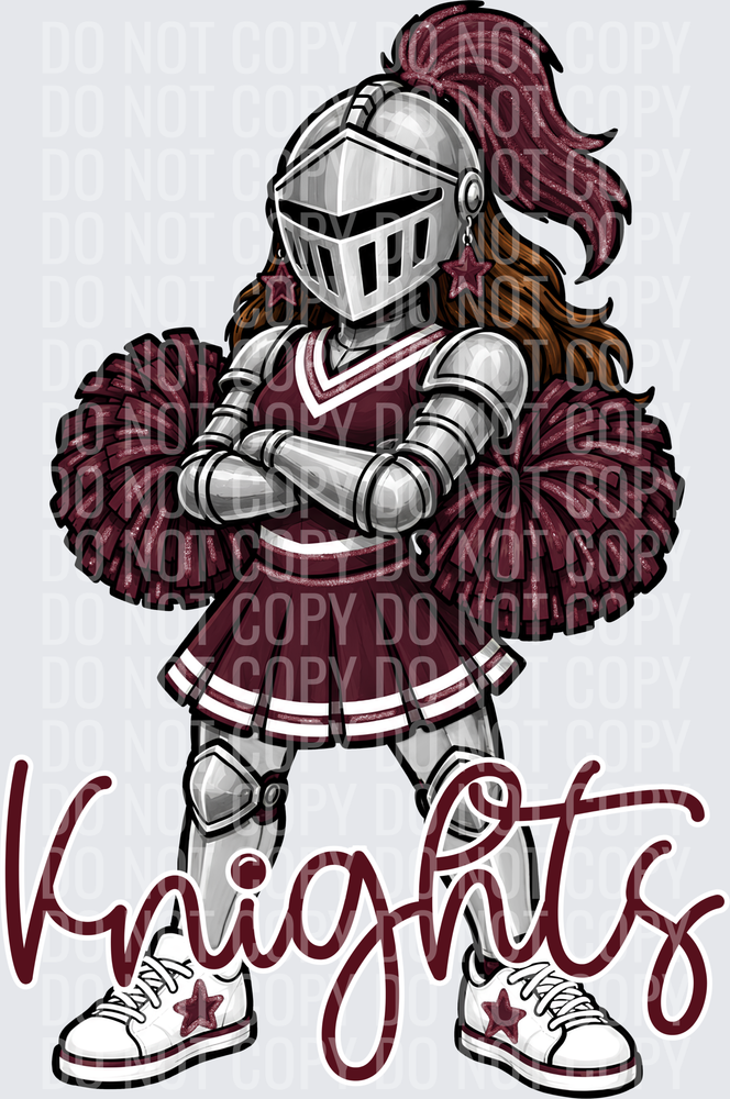 Knights Cheer Maroon