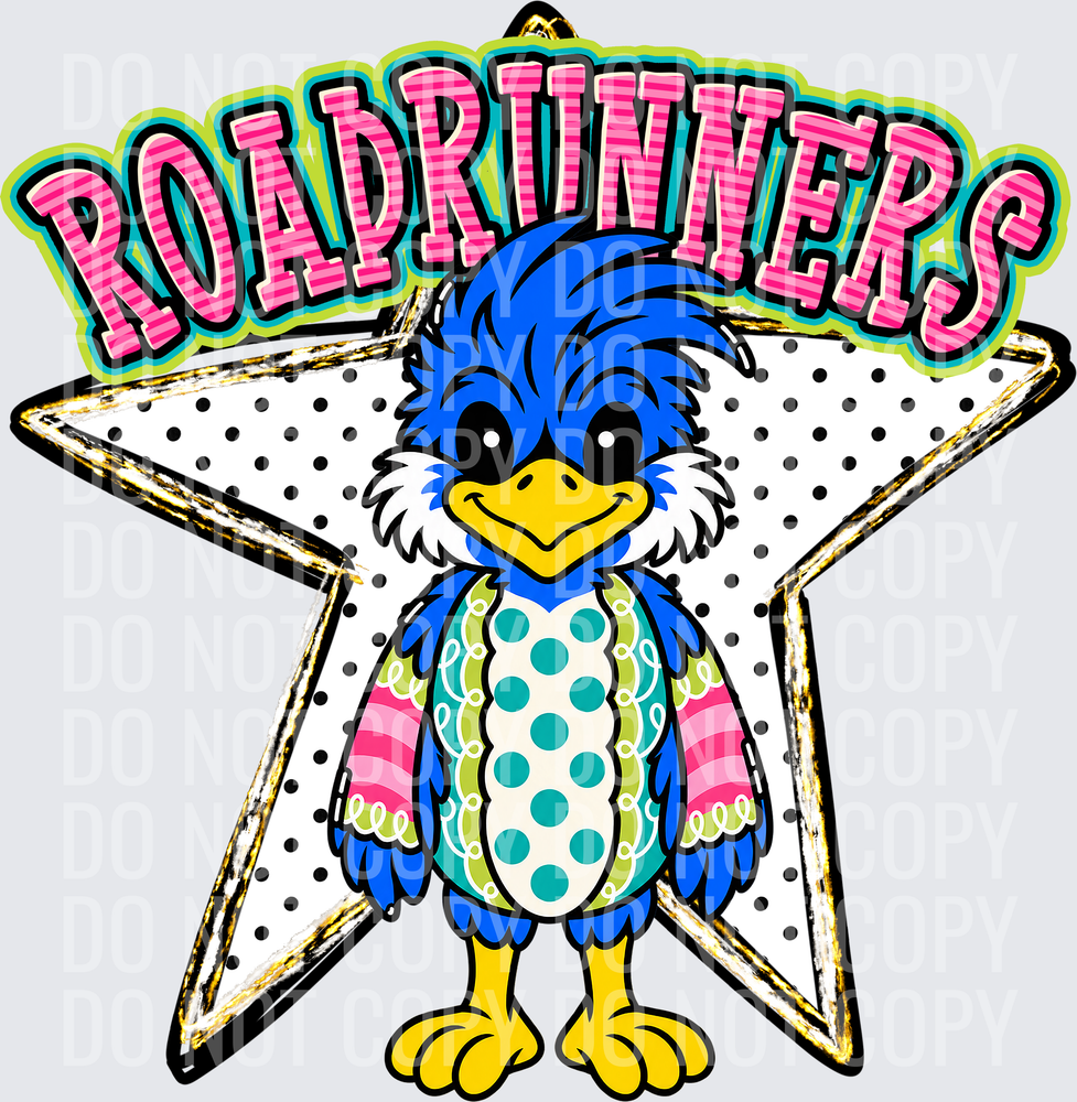 KayndiDesigns 10.26 Pattern Parade Star Roadrunners